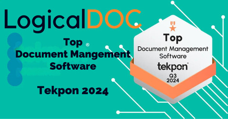 Tekpon names as One of the Best Document Management Software | LogicalDOC - Document Management Software | Scoop.it