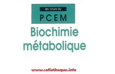 Biochimie Metabolique Livre Pdf In Sofiotheque Formation Medicale