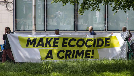 Étape décisive vers la reconnaissance du crime d'écocide dans le droit européen | Le fil info du CAUE 31 | Scoop.it