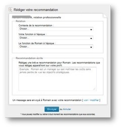 Comment obtenir une recommandation sur Linkedin ou Viadeo? | L'E-Réputation | Scoop.it