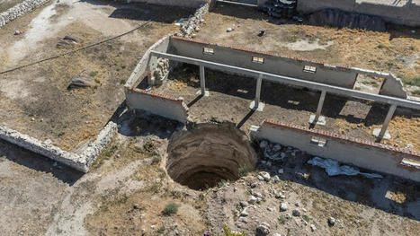 Welcome to Sinkhole Village. Turkey's mysterious craters are swallowing up fertile farming land in the nation's breadbasket - ABC News | Stage 5 Sustainable Biomes | Scoop.it