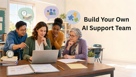 Artificial Intelligence for Teachers: Build Your Own AI Support Team &ndash; | Education 2.0 & 3.0 | Scoop.it
