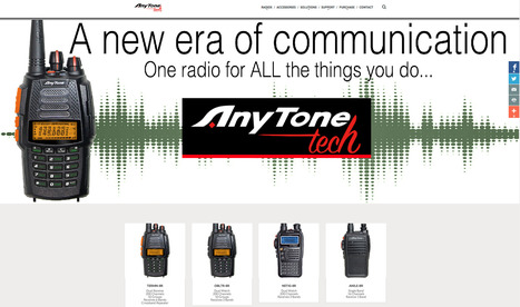 COMMS: AnyTone Tech Two Way Radios - A new name for BAOFENG! - News Release | Thumpy's 3D House of Airsoft™ @ Scoop.it | Scoop.it