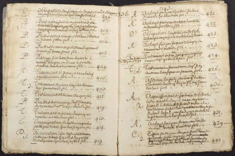 H&eacute;rault : nouveaux r&eacute;pertoires de notaires et cours de pal&eacute;o | La Biblioth&egrave;que de l'&Eacute;cole nationale des chartes-PSL vous accompagne dans la pr&eacute;paration aux concours | Scoop.it