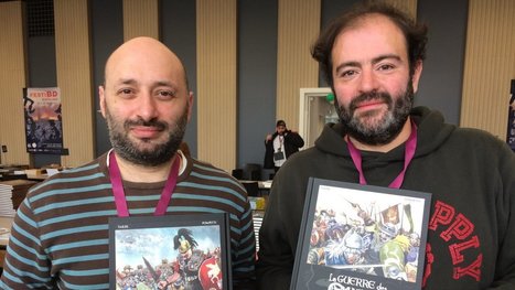 Moulins: Vincent Pometti et Tarek à l'honneur - France 3 Auvergne-Rhône-Alpes | Bande dessinée et illustrations | Scoop.it