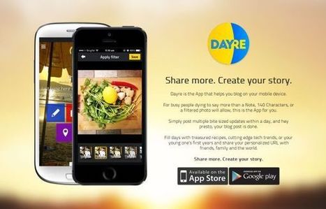 Dayre, convierte tus publicaciones diarias en entradas de blogs | Herramientas web para contar historias - storytelling | Scoop.it
