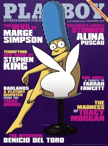 Marge a posé dans playboy! | The simpsons | Scoop.it
