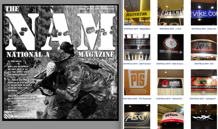 The NAM Airsoft Magazine Is NAILING SHOT Show 2015! - DOZENS of photos up on Facebook! | Thumpy's 3D House of Airsoft™ @ Scoop.it | Scoop.it