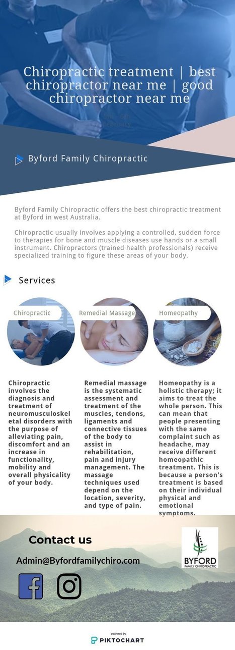 Acquire Effective Chiropractic Treatment for Overall Well ...