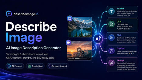with AI &mdash; Image & Video to Alt Text, OCR, SEO | Education 2.0 & 3.0 | Scoop.it