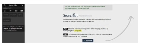 Searchlet, bookmarklet para realizar búsquedas en múltiples fuentes de forma fácil | TIC & Educación | Scoop.it
