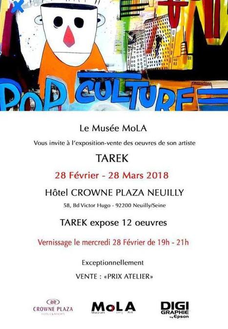 Exposition Solo de Tarek | Paris Tonkar magazine | Scoop.it