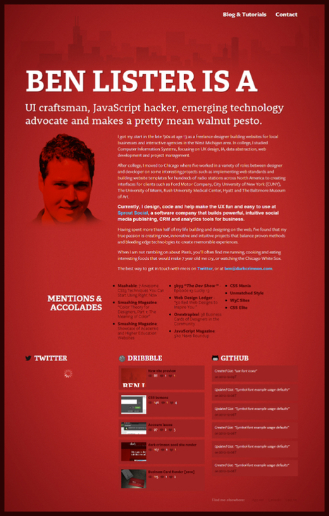 Why Red Is Deadly In Web Design! 15+ Best Examples | Must Design | Scoop.it