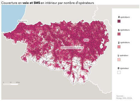 Quelle est la couverture mobile dans les Pyrénées-Atlantiques ? - La République des Pyrénées.fr | BABinfo Pays Basque | Scoop.it