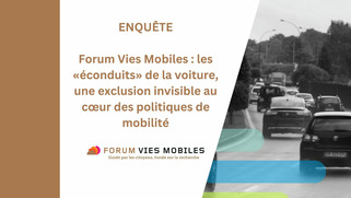 Enquête du Forum Vies Mobiles | Veille territoriale AURH | Scoop.it