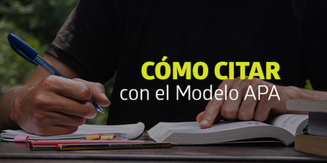 Modelo APA, conoce cómo citar | Bichos en Clase | Scoop.it