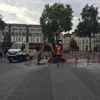 Nantes. Le Voyage à Nantes arrive : premiers coups de pelleteuse à Bouffay | Voyage à Nantes | Scoop.it