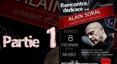 Conférence d’Alain Soral à Bordeaux du 8 février 2014 | Informations | Scoop.it