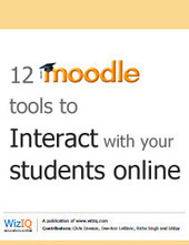 12 Moodle tools to interact with your students online | Web 2.0 for juandoming | Scoop.it