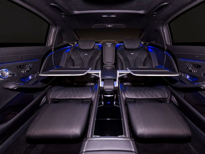 This $500,000 armored Mercedes limo has a smokescreen generator to help you escape attacks | The UHNW Lifestyle Report | Scoop.it