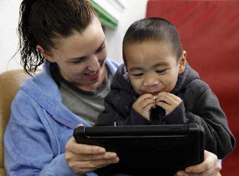 Touch screens, apps give a voice to autistic kids | Educational Psychology, AI, & Emerging Technologies: Critical Thinking on Current Trends | Scoop.it