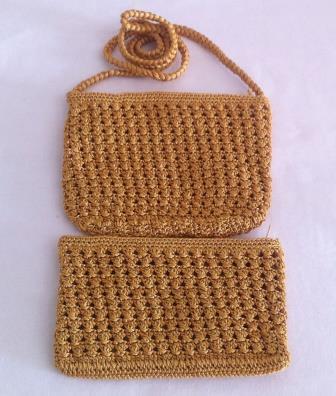 Crochet i pad case, ethically handmade by blind...