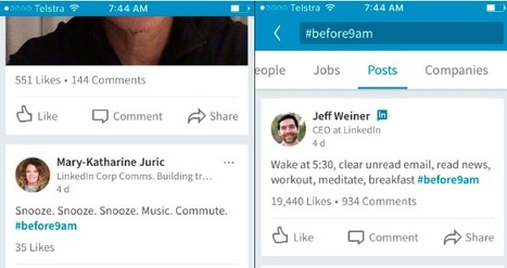 LinkedIn Now Supports Hashtags Again – Sort of | Hashtag : actualités et fonctionnalités | Scoop.it