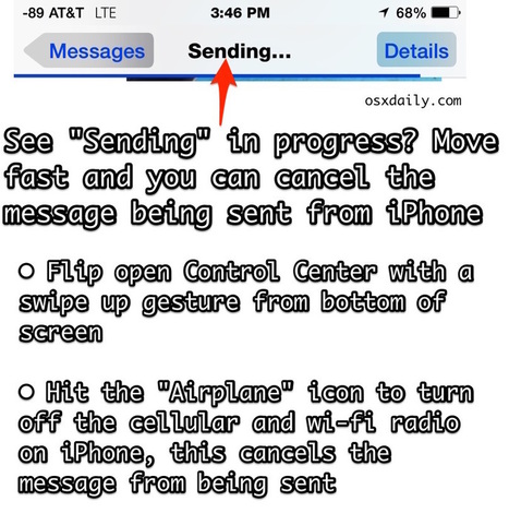 How to Cancel Sending a Message or SMS from iPhone | iGeneration - 21st Century Education (Pedagogy & Digital Innovation) | Scoop.it