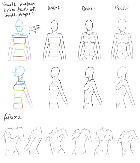 'anatomy reference' in Drawing References and Resources