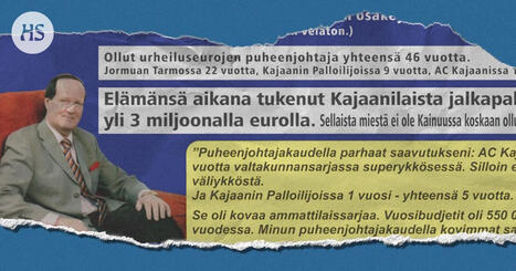 79-vuotias Arvo Toivainen osti koko Kainuun Sanomien etusivun | HS.fi | A1Uutiset | Scoop.it