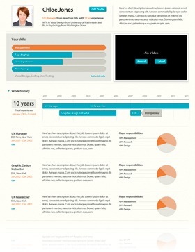 Kinzaa -CV / Resume Infograpic | Tools for Teachers & Learners | Scoop.it