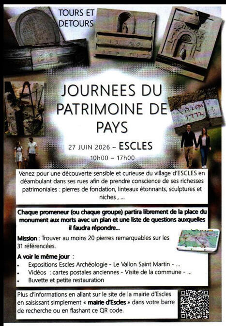 Journ&eacute;es du patrimoine de pays | Vosges Info | La SELECTION du Web | CAUE des Vosges - www.caue88.com | Scoop.it