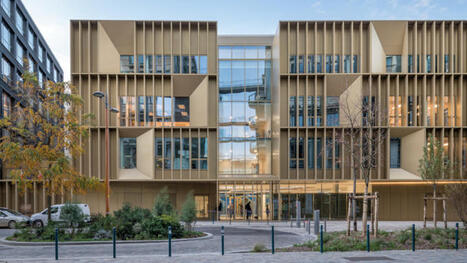 &Agrave; Pantin, groupe scolaire Sophie Germain par Hessamfar & V&eacute;rons | Architecture - Construction | Scoop.it