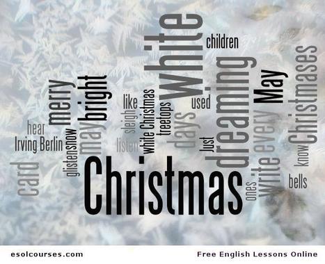 White Christmas, by Lady Gaga | Topical English Activities | Scoop.it