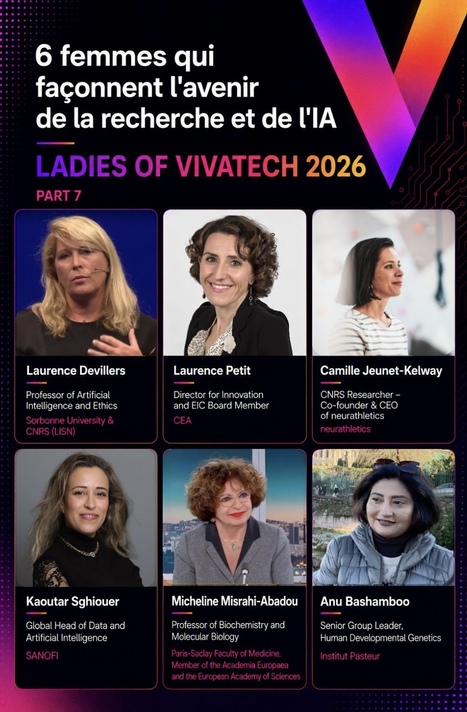 Micheline Misrahi-Abadou - Ladies of VivaTech 2026 | EntomoScience | Scoop.it