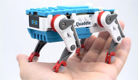 Petoi Quaddle - A mini robot dog for physical AI experimentation (Crowdfunding) - CNX Software | Embedded Systems News | Scoop.it