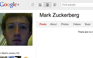 Is Mark Zuckerberg on Google+? [PIC] | Google + Project | Scoop.it