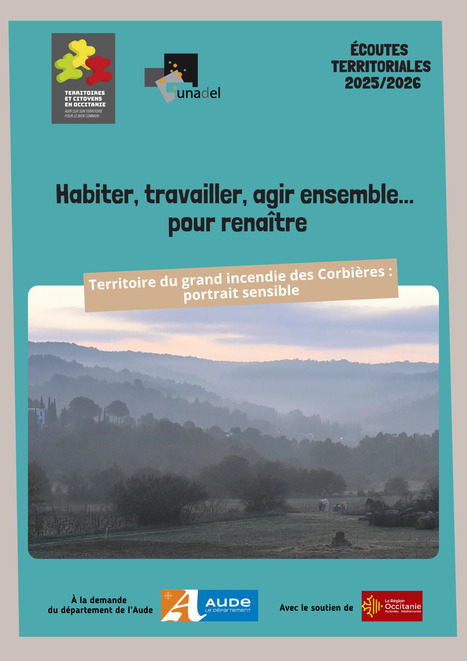 Territoire du grand incendie des Corbi&egrave;res, portrait sensible | Territoires, transitions et innovations | Scoop.it