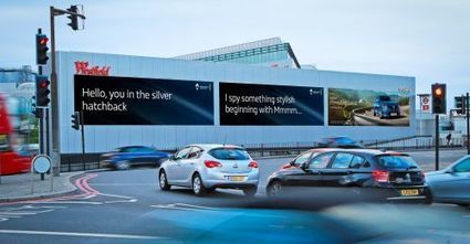 Et voilà le panneau publicitaire qui reconnaît ma voiture | PUBLICITE et Créativité en Version Digitale | Scoop.it