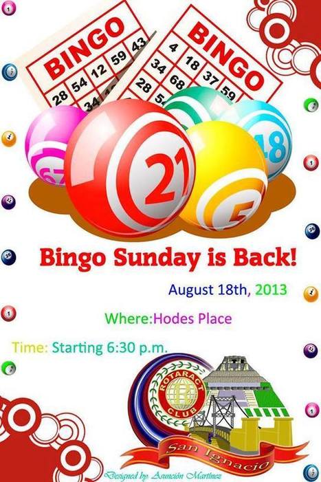 Rotaract Bingo Sundays are Back | Cayo Scoop!  The Ecology of Cayo Culture | Scoop.it