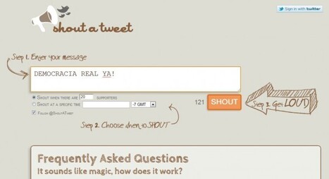shoutatweet – Organiza una sesión de cientos de tweets enviados al mismo tiempo | Utilización de Twitter la Educación | Scoop.it
