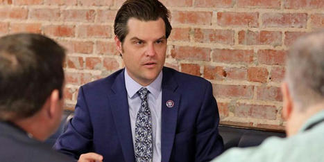 Matt Gaetz walks away from CNN reporter asking about nude photos and seized phone - RawStory.com | Operation Oya | Scoop.it
