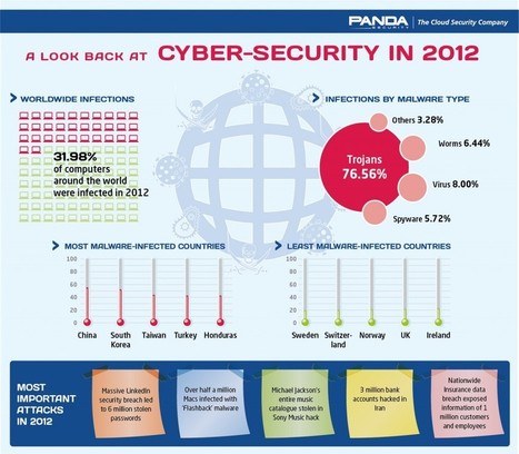 A look back at cyber-security in 2012 [Infographic] | 21st Century Learning and Teaching | Scoop.it