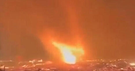 Horror moment 'fire tornado' ravages European holiday hotspot | Daily Express | Operation Deimos | Scoop.it