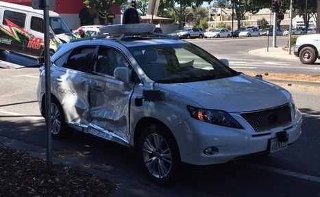 Google self-driving car in worst crash yet after human driver jumps red light | Robotics and AI Expert Systems | Scoop.it