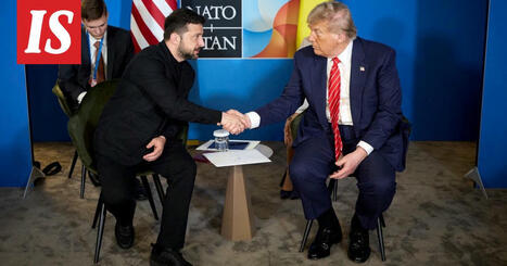 Donald Trump ja Volodymyr Zelenskyi kehuivat tapaamistaan Haagin Nato-kokouksessa | 1Uutiset - Lukemisen tähden | Scoop.it