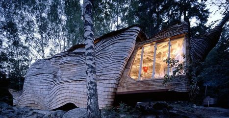 [Inspiration] Dragspelhuset, une cabane amorphe à Arjang, en Suède | Build Green, pour un habitat écologique | Scoop.it