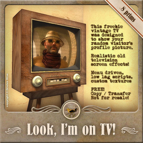 Look I'm on TV Shows Profile Pictures by The Golden Oriole | Teleport Hub | Teleport Hub | Scoop.it