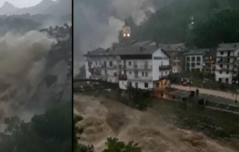 Orages en Italie : Les images impressionnantes d’un torrent de boue qui se déverse dans un village | Gestion des Risques et Performance Globale des Entreprises | Scoop.it