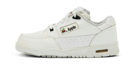 Vintage Apple sneakers with rainbow logo on sale for $50,000 | consumer psychology | Scoop.it